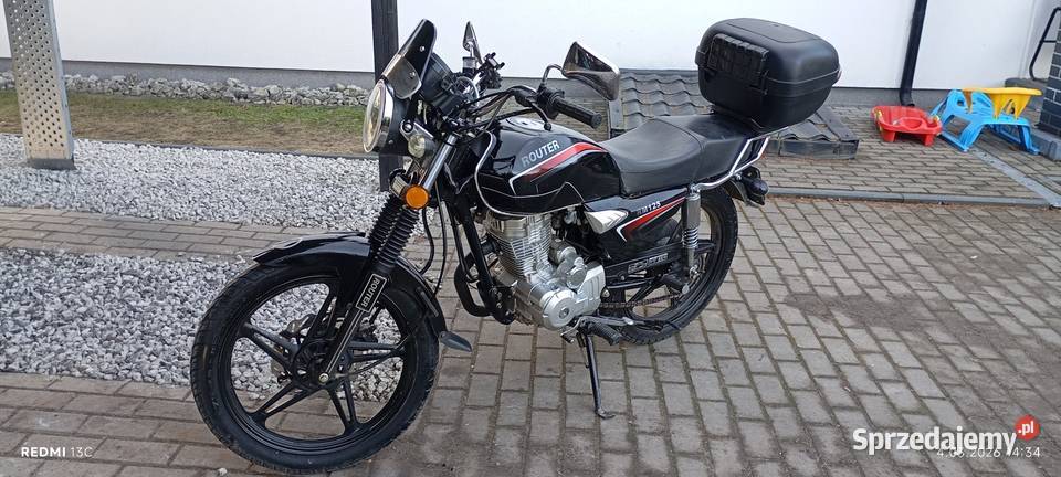 Zadbany Motor motocykl Router RM 125 na