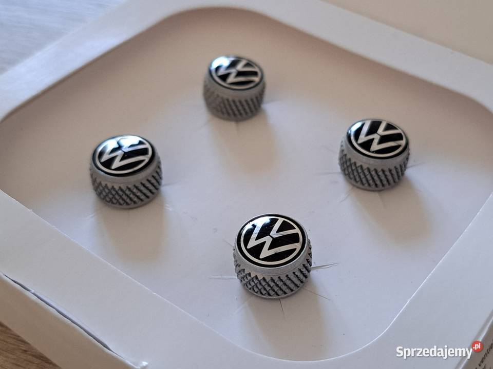 Oryginalne Kapturki na Wentyle OEM Volkswagen Opony i felgi Radom sprzedam
