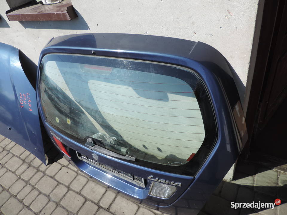 SUZUKI LIANA TYLNA KLAPA BAGAŻNIKA Z2U osobowe Nowy Sącz