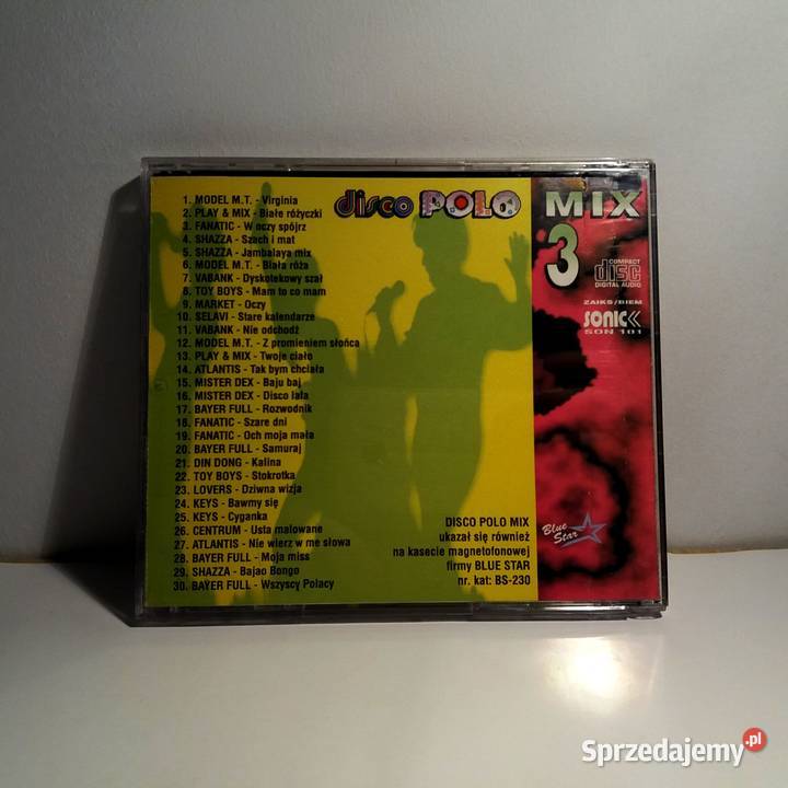 Disco Polo Mix 3 Bayer Full Shazza Toy Boys Płyty i kasety Warta
