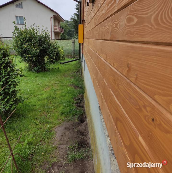Elewacje Drewniane Półbal Boazeria Podbitki usługi budowlane