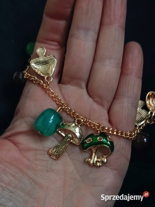 Naszyjnik nowyzłoty harmsy grzybki Naszyjniki Katowice