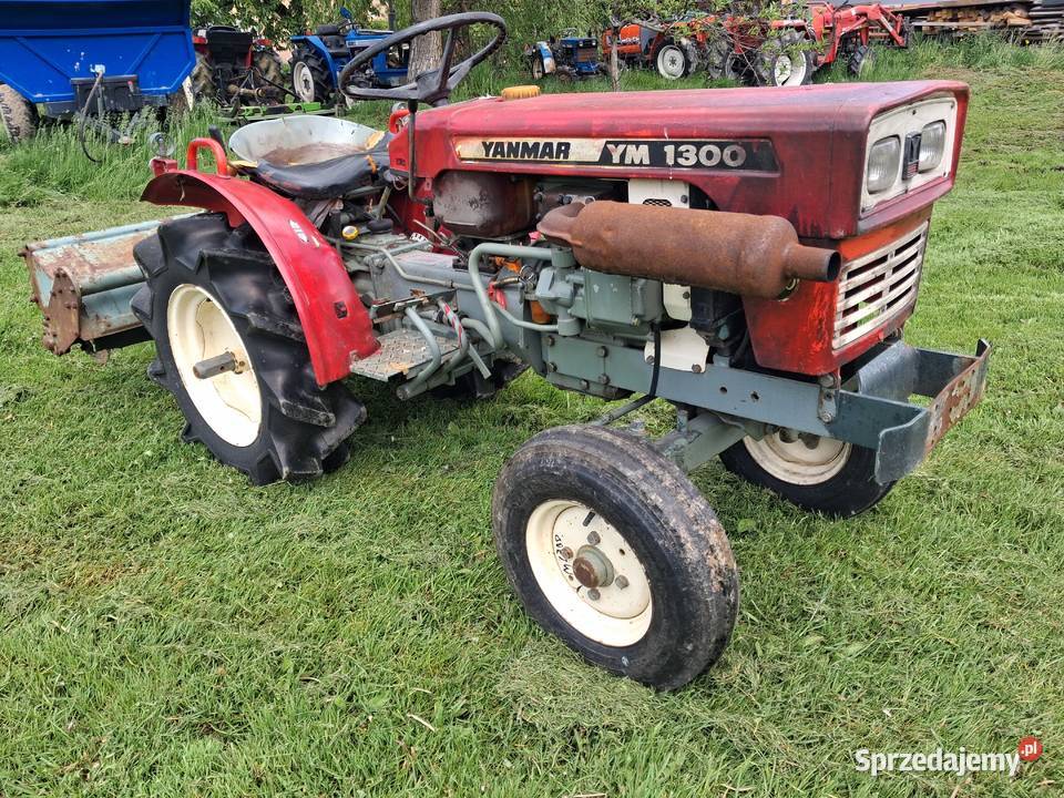 Yanmar Ym1300 z glebogryzarka