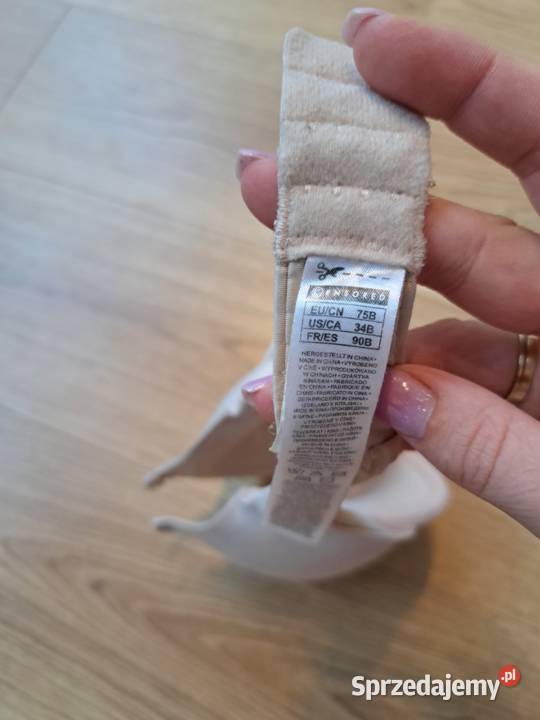 Beżowy biustonosz Ensored rozmiar 75B