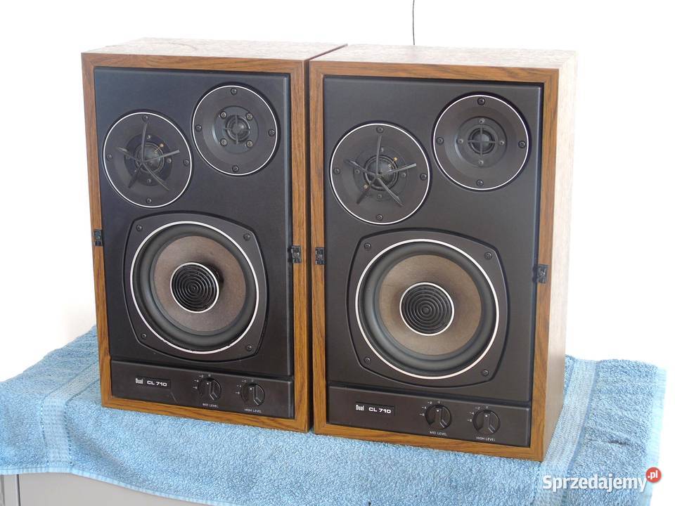 Monitory odsłuchowe Dual CL710 Vintage HiFi Elektronika Jasło sprzedam