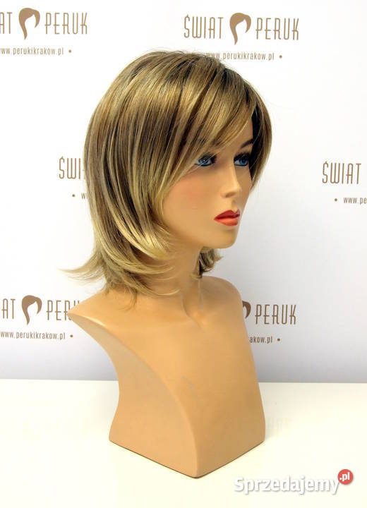Peruka krótka z włosa syntetycznego Staszów świętokrzyskie