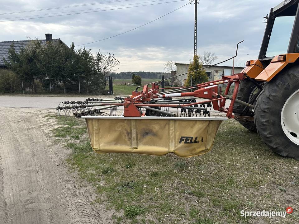 Zgrabiarka Fella TS 425 Rolnictwo podlaskie Kuzie
