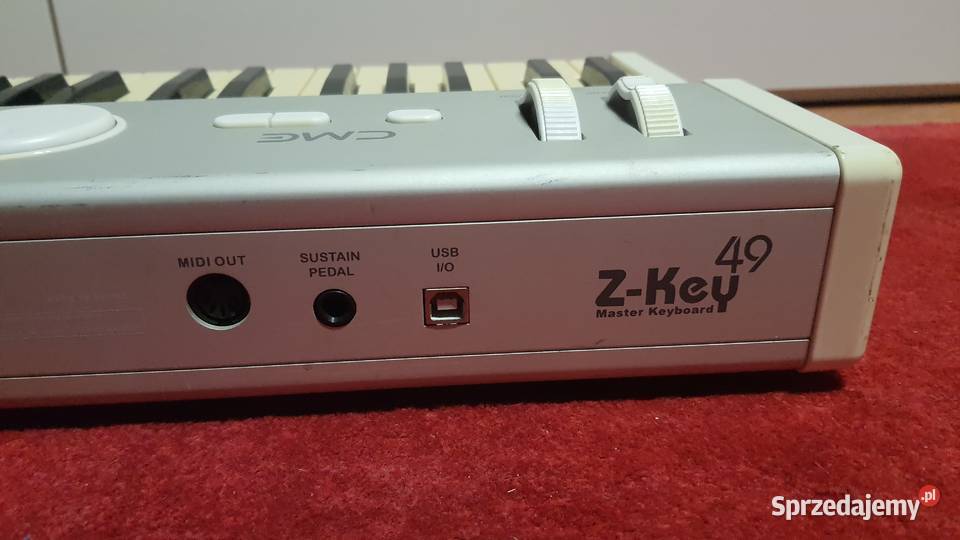 Klawiatura sterująca MIDI CME ZKey 49 masywna Lublin