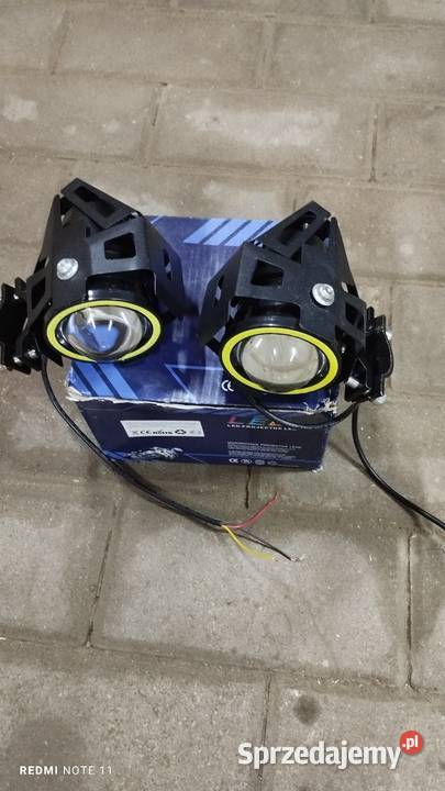 HALOGEN LED MOTOCYKLOWY RING LED U7 Lampa LED do Giżycko sprzedam