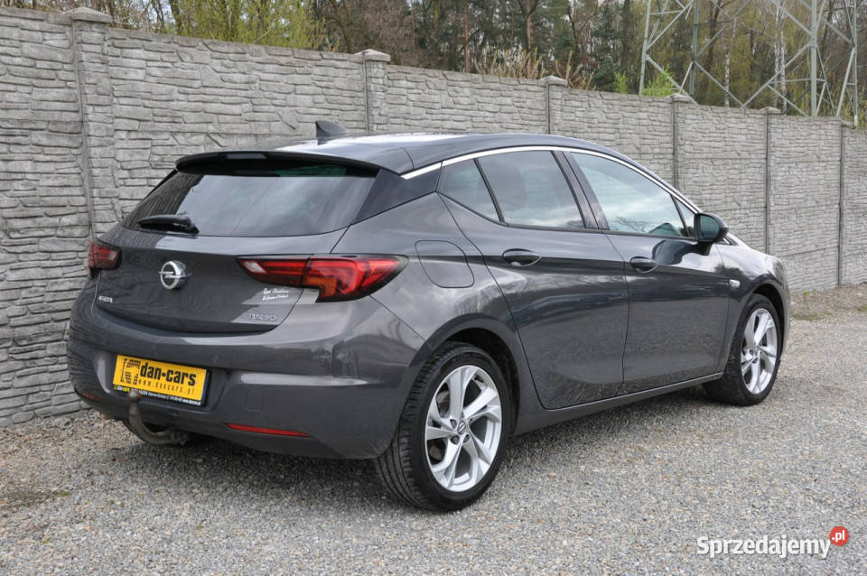Opel Astra 14 Turbo 150 Sport LED Navi Radar serwisowany w ASO Dąbrowa Górnicza
