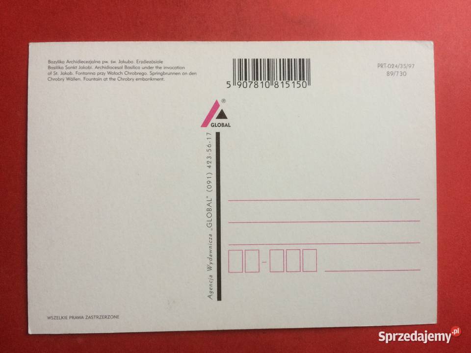 810 Widokówka Szczecin sprzedam