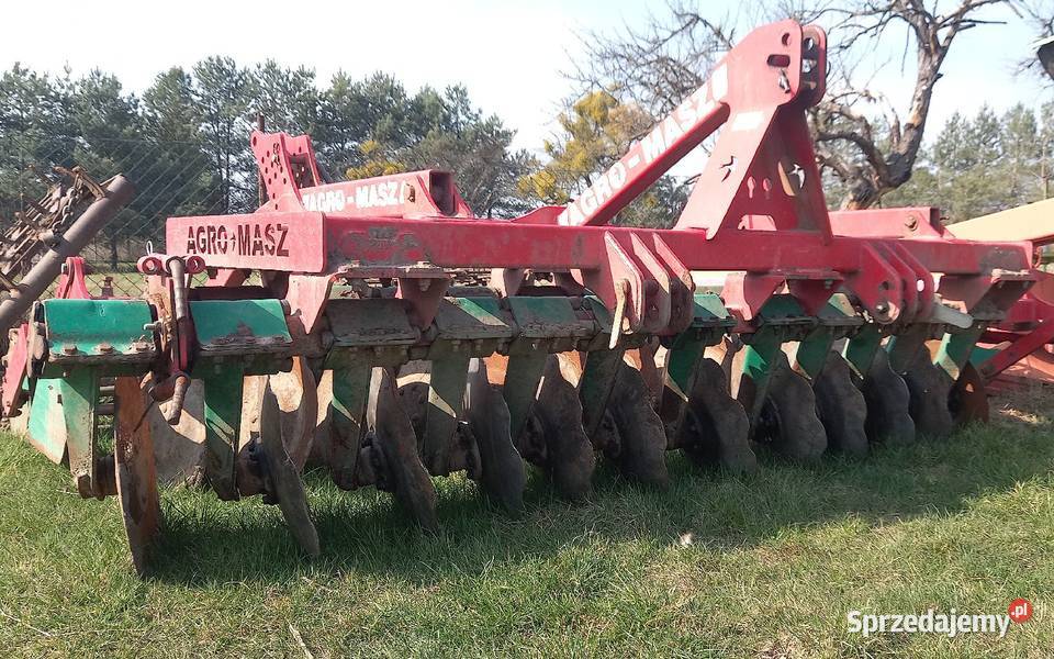 Brona talerzowa Agro masz bt 30 agregat dolnośląskie Wołów
