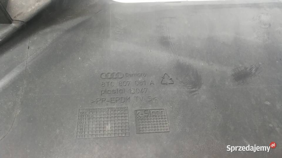 OSŁONA NAKŁADKA PASA AUDI A5 8T 8T0807081A Przystajń