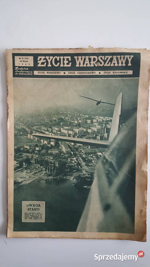 Życie Warszawy gazety 1963 r Warszawa