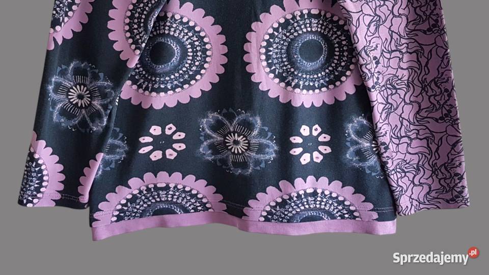 Damska fioletowa dresowa bluza z długim rękawem Chrzanów