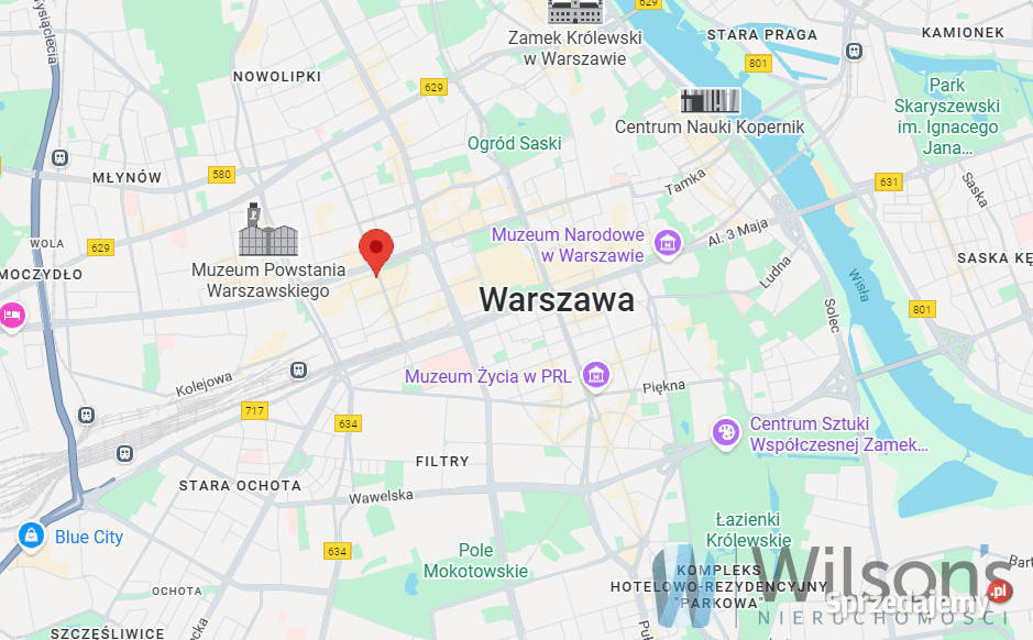 Lokal 4956m2 Warszawa Pańska sprzedam