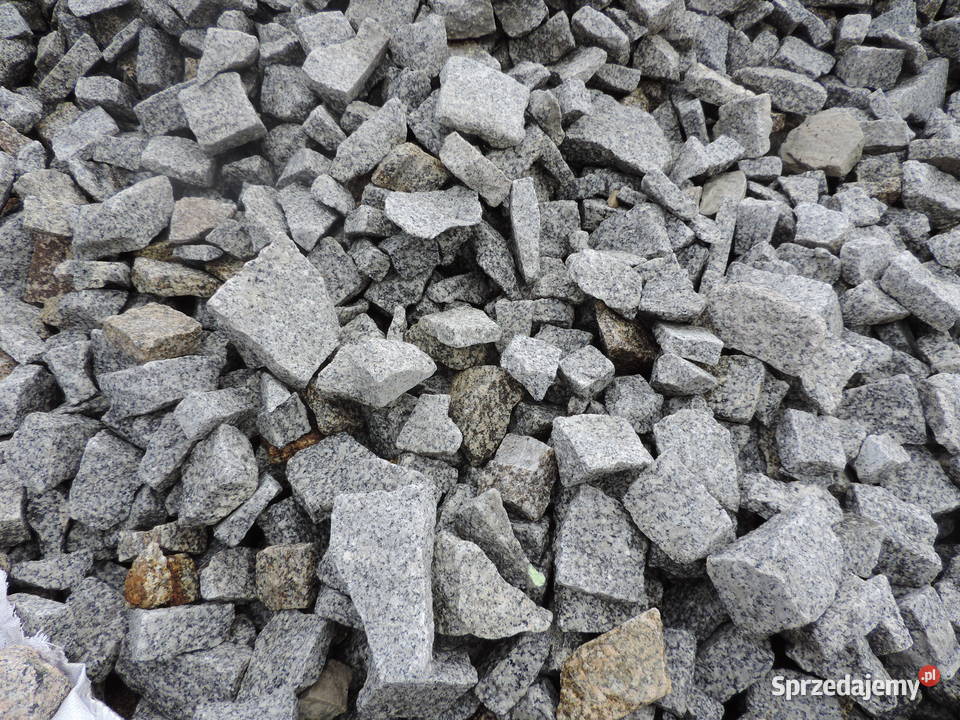 Łupek Granitowy Szary do gabionu ogrodzenie Oświęcim