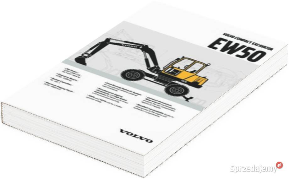 Volvo EC160DL EC160D L Instrukcja DTR obsługi Szamotuły