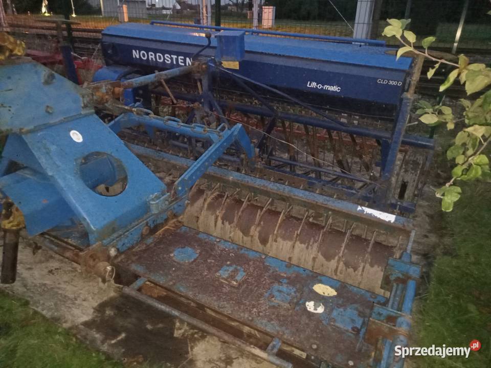Agregat uprawowo siewny brona aktywna rabe werk Krzyżanowice