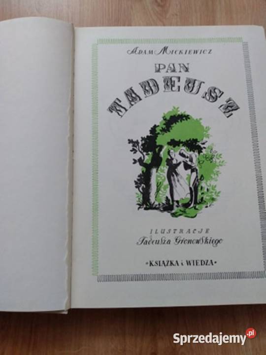 Pan Tadeusz Adam Mickiewicz 1984 Poznań