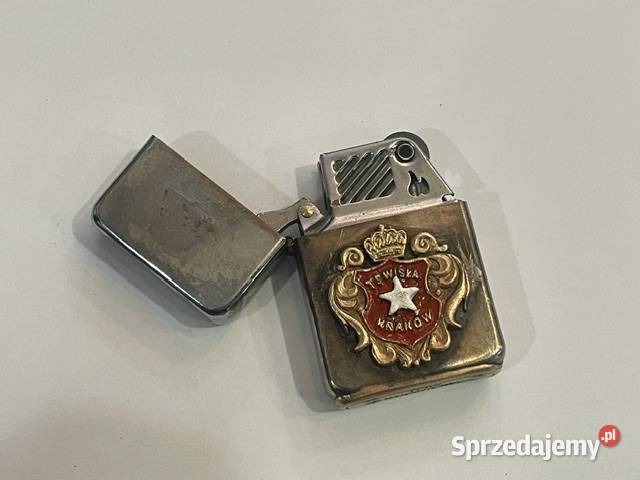 Zabytkowa zapalniczka żarowa TS Wisła Kraków