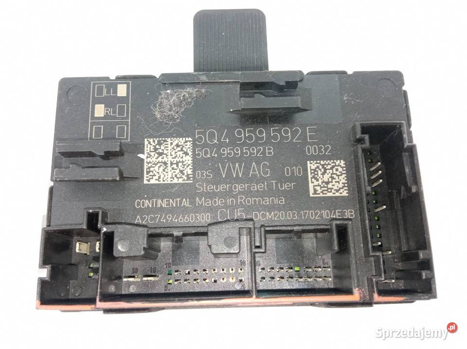 MODUŁ KOMPLET PRZÓD TYŁ 5Q4959395E 5Q4959593E Komputery