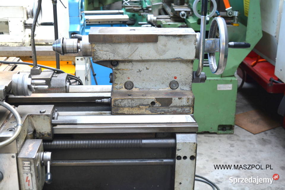 Tokarka TUR 50 x 1000 stan techniczny odczyty Głowno