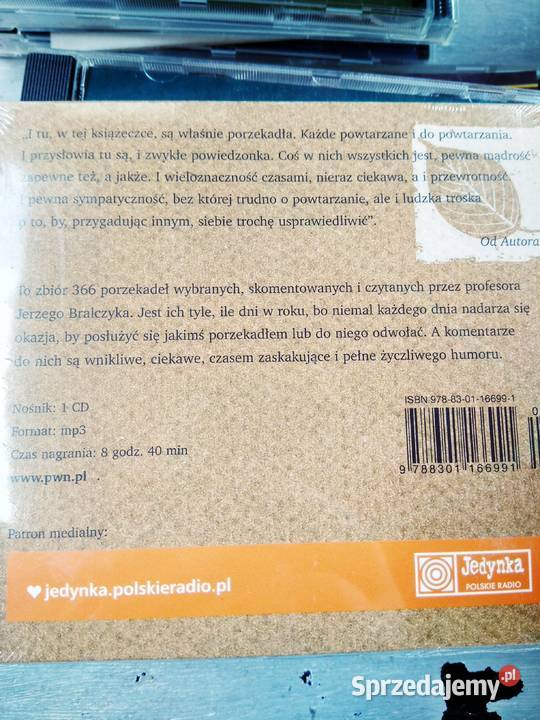Bralczyk Porzekadła na każdy dzień cd Warszawa
