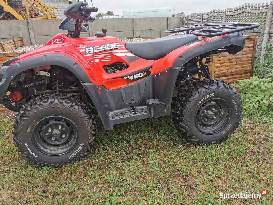 Quad TGB Blade 4604X4 kwity l7e wyciągarka IRS Miejska Górka