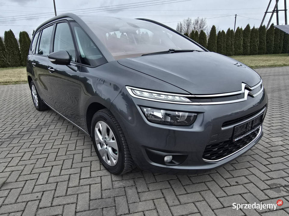 Citroen C4 Grand Picasso 16Benz 7 Rok produkcji 2014 łódzkie Kutno