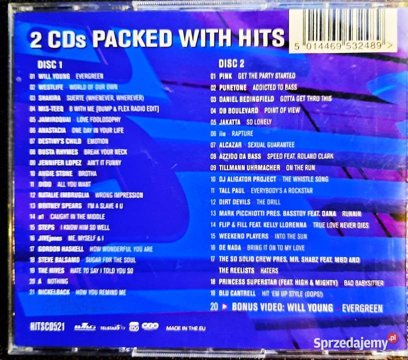 Składanki Disco Album 2XCD HITS 52 Największe Katowice