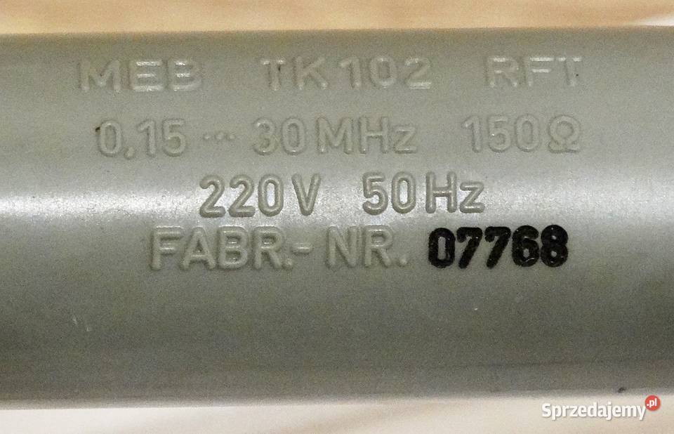 Sonda pomiarowa MEB TK102 RFT 01530 MHz 150 omów Elektronika sprzedam