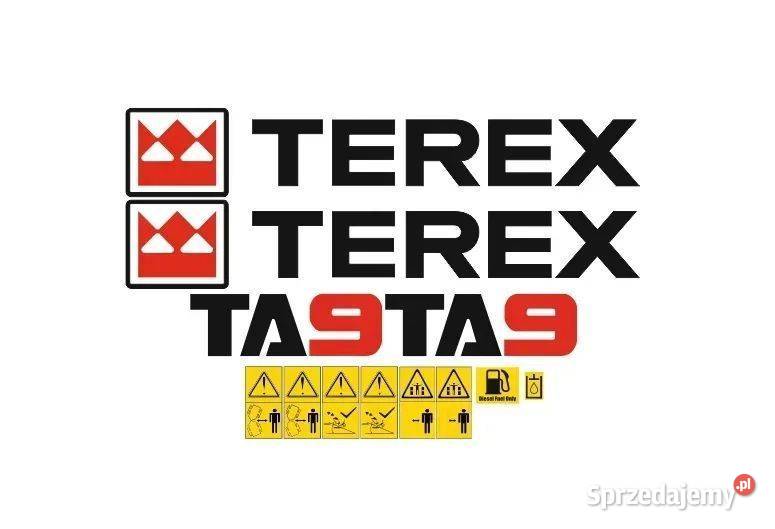 Naklejki oklejenie naklejka TEREX TA9 Zamiennik Karoseria Janików
