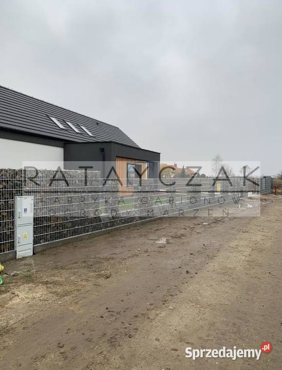 Słupek gabionowy 160x40x40 komplet cynk ogniowy pomorskie Gdańsk sprzedam