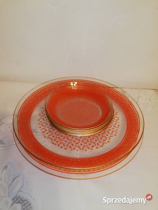 Komplet deserowy Vintage lata 80te XX w Warszawa