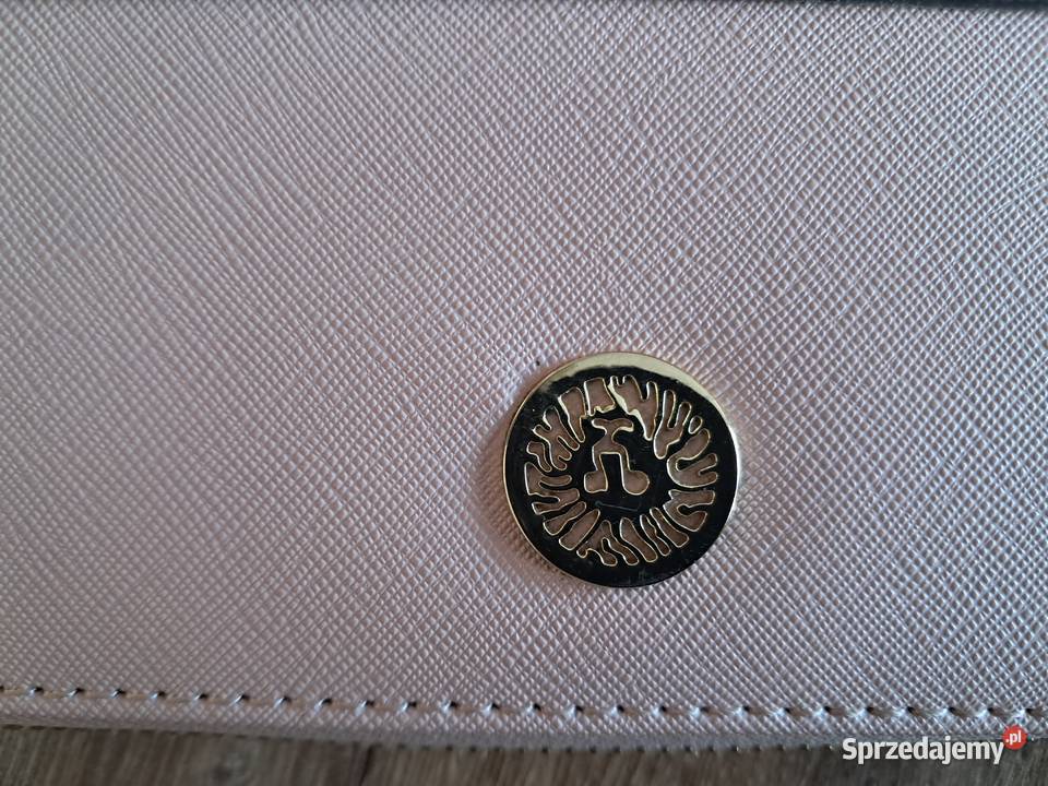 nowy portfel anne klein kolor pudrowy róż brak Sandomierz