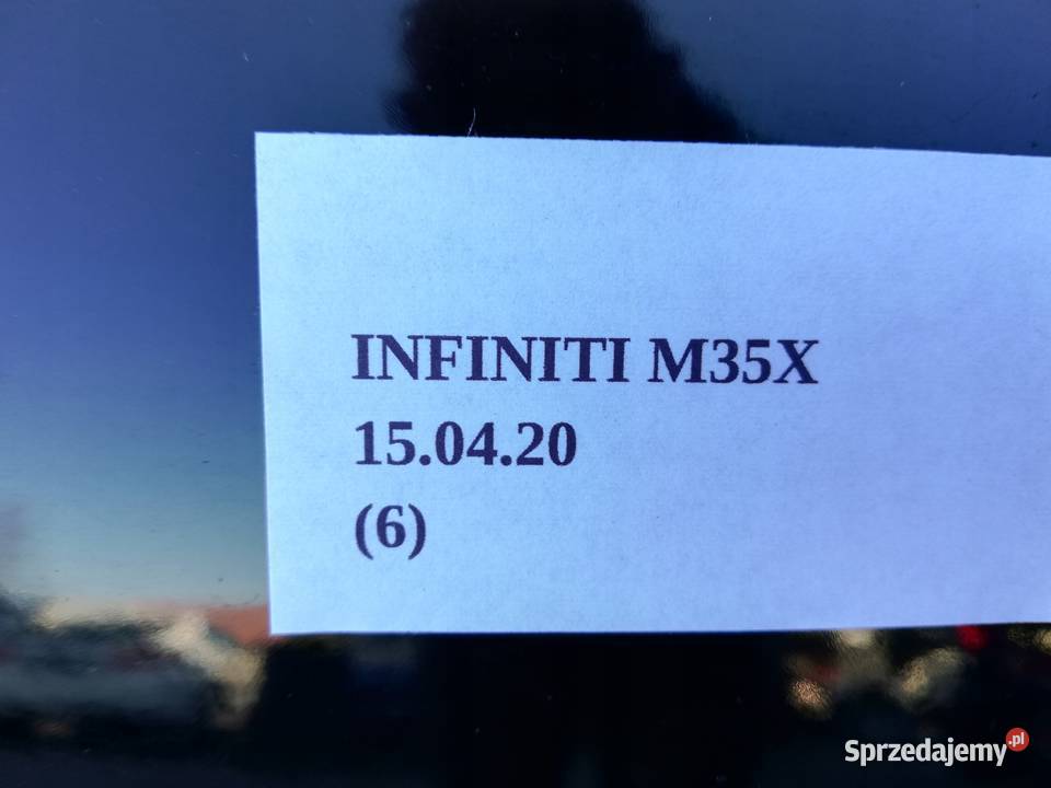 DRZWI PRZEDNIE LEWE KIEROWCY GOŁE INFINITI M35X Nowy Tomyśl