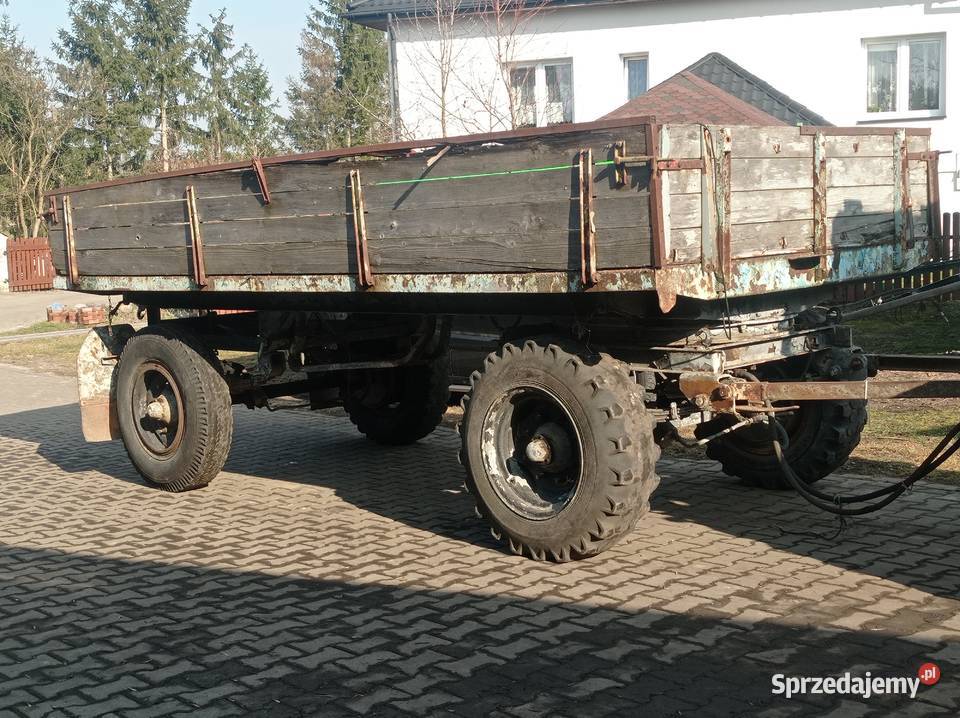 Przyczepa rolnicza bss wywrotka hl nieuszkodzony Krasnystaw