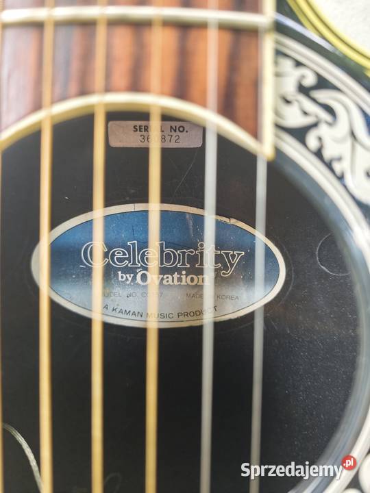 Gitara Ovation Celebrity model CC157 mazowieckie Ciechanów