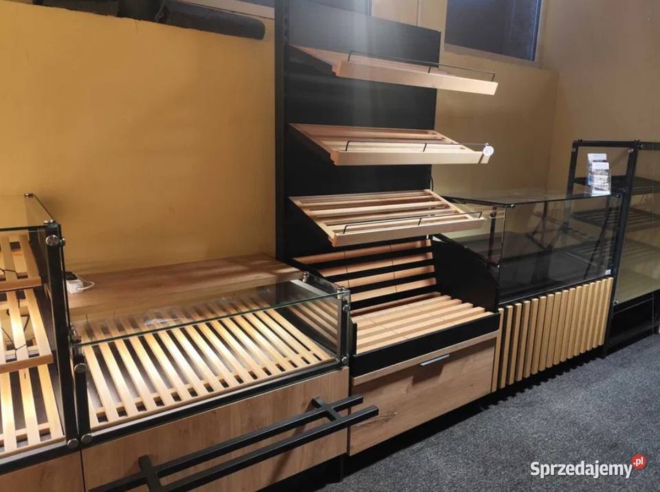 Witryna Neutralna 2 x 1m lada kasowawitryna Stargard