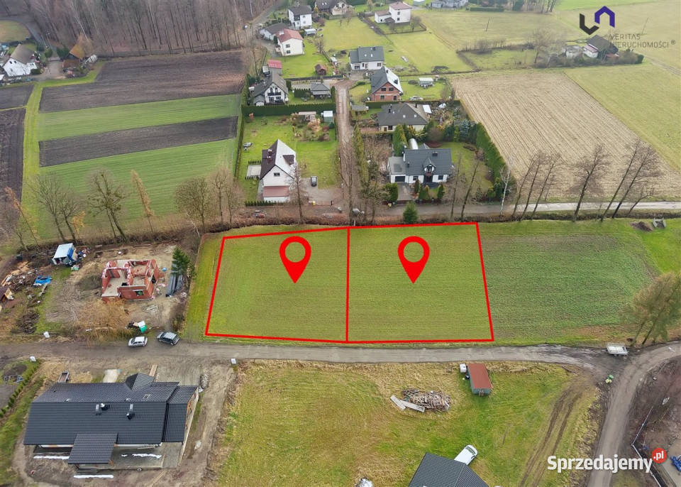 Działka do sprzedania 1004m2 Chybie Grunty i działki śląskie sprzedam