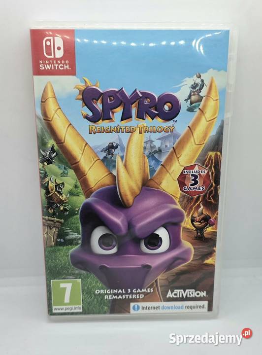 Gra Spyro Reignited Trilogy Nintendo Switch Nintendo GameCube