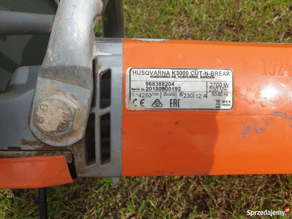 Piła przecinarka do dylatacji Husqvarna k3000
