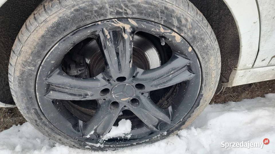 Felgi aluminiowe alufelgi koła Mercedes 17 5x112 Samochodowe Książ Wielkopolski