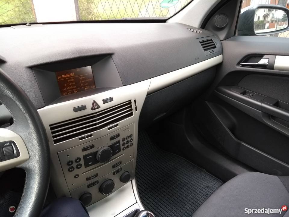 Opel Astra 2008r 16l benzyna 5 drzwi niebieski Ogrodzieniec