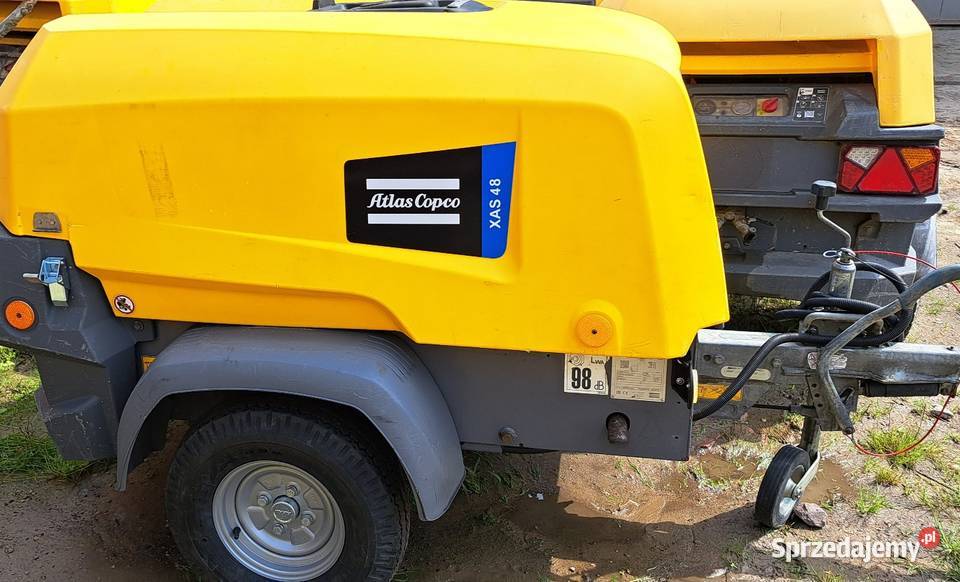 Kompresor sprężarka ATLAS COPCO XAS 48 KD 2018r Sitowiec