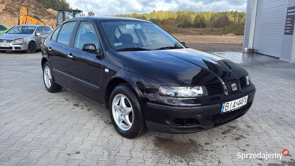 Seat Leon 16 benz 1 właściciel welurowa tapicerka Białystok