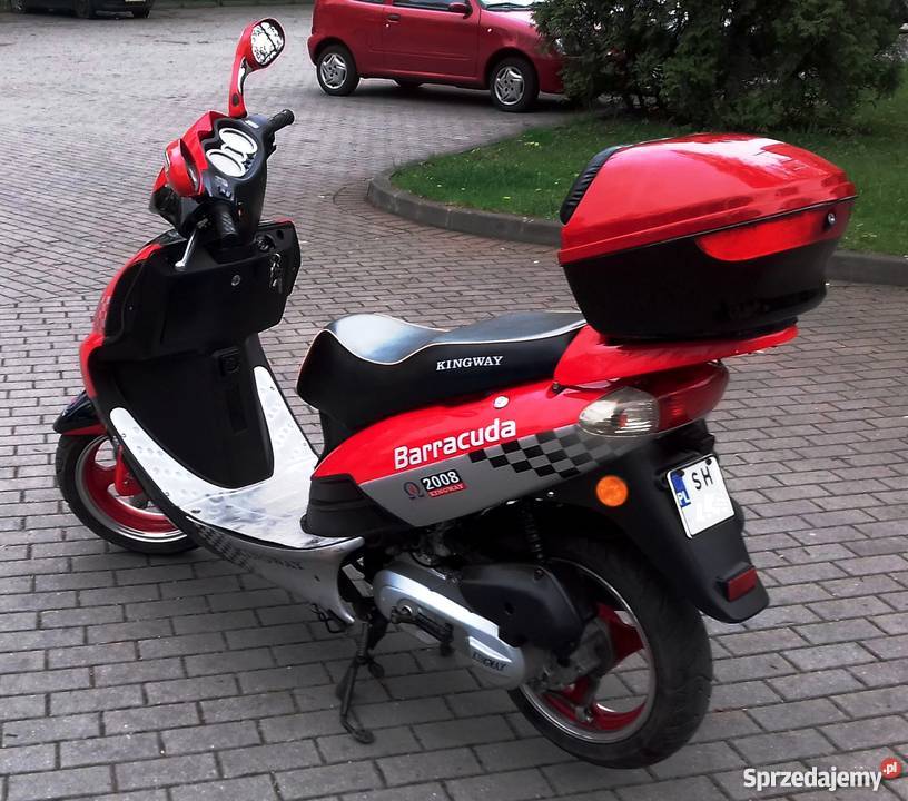 Duży skuter Kingway Barracuda 503 2T benzyna Chorzów sprzedam