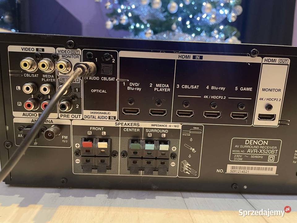 Amplituner Denona AVRX520BT Siemianowice Śląskie
