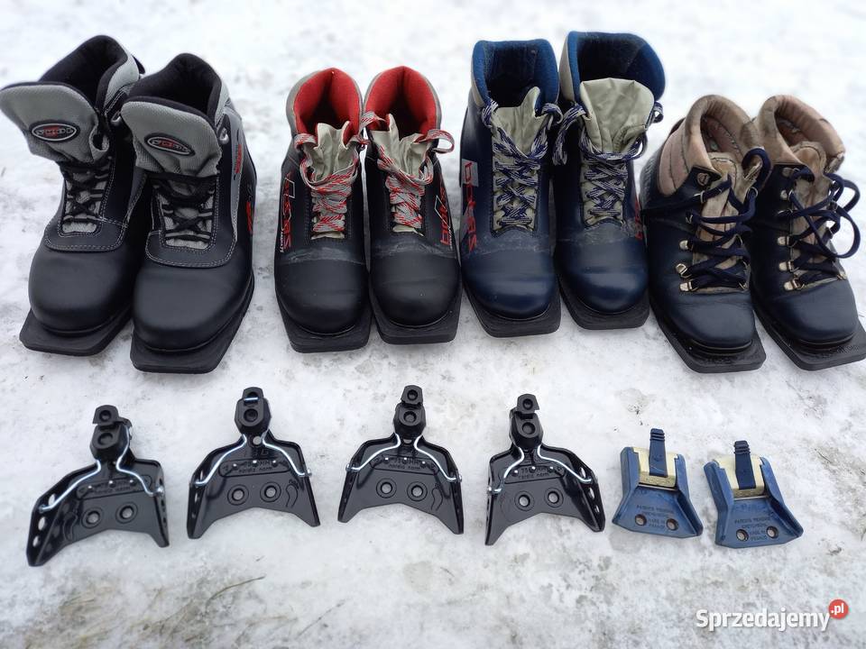 Buty do nart biegowych zapięcia Łomża